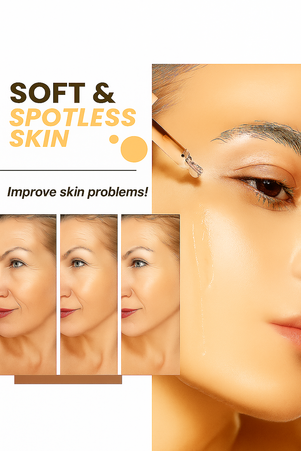 Korean Ginseng Gold Polypeptide Anti-Ageing Serum Pack of 2 (60ml)